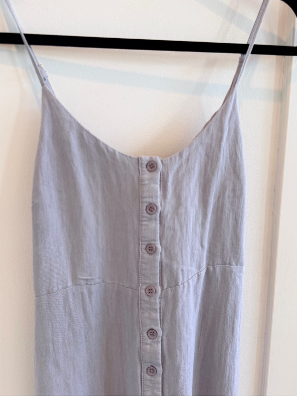 the clothing company Dusty Lavender Smocked Dress - Picture 3 of 11